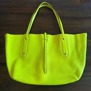 Annabel Ingall SMALL Isabella tote, Citrus color